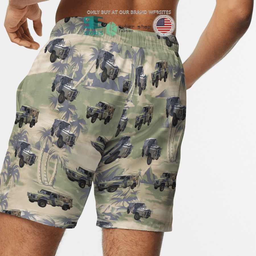 NEW Land Rover Perentie Australian Army Hawaii Shirt, Shorts 11 land rover perentie australian army hawaiian shirt shorts 11 68730