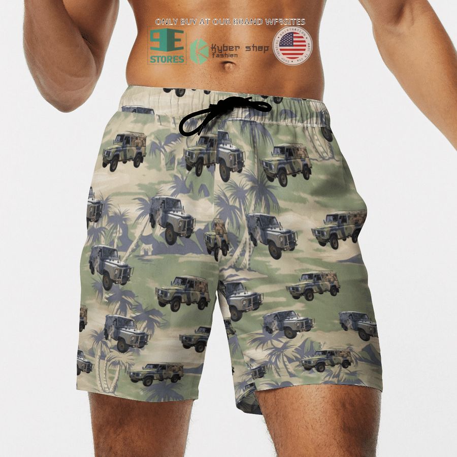 NEW Land Rover Perentie Australian Army Hawaii Shirt, Shorts 13 land rover perentie australian army hawaiian shirt shorts 13 44056