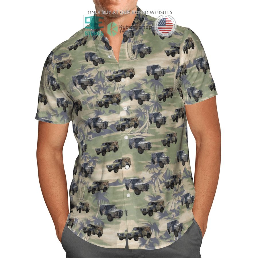 NEW Land Rover Perentie Australian Army Hawaii Shirt, Shorts 4 land rover perentie australian army hawaiian shirt shorts 4 88237
