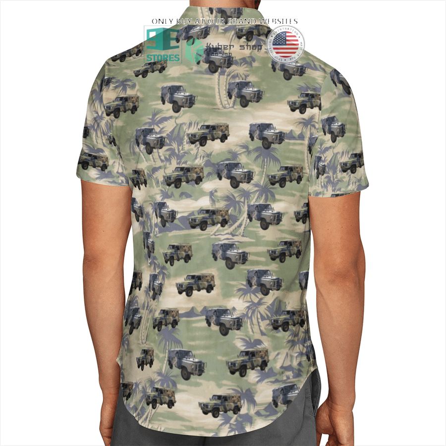 NEW Land Rover Perentie Australian Army Hawaii Shirt, Shorts 6 land rover perentie australian army hawaiian shirt shorts 6 52968