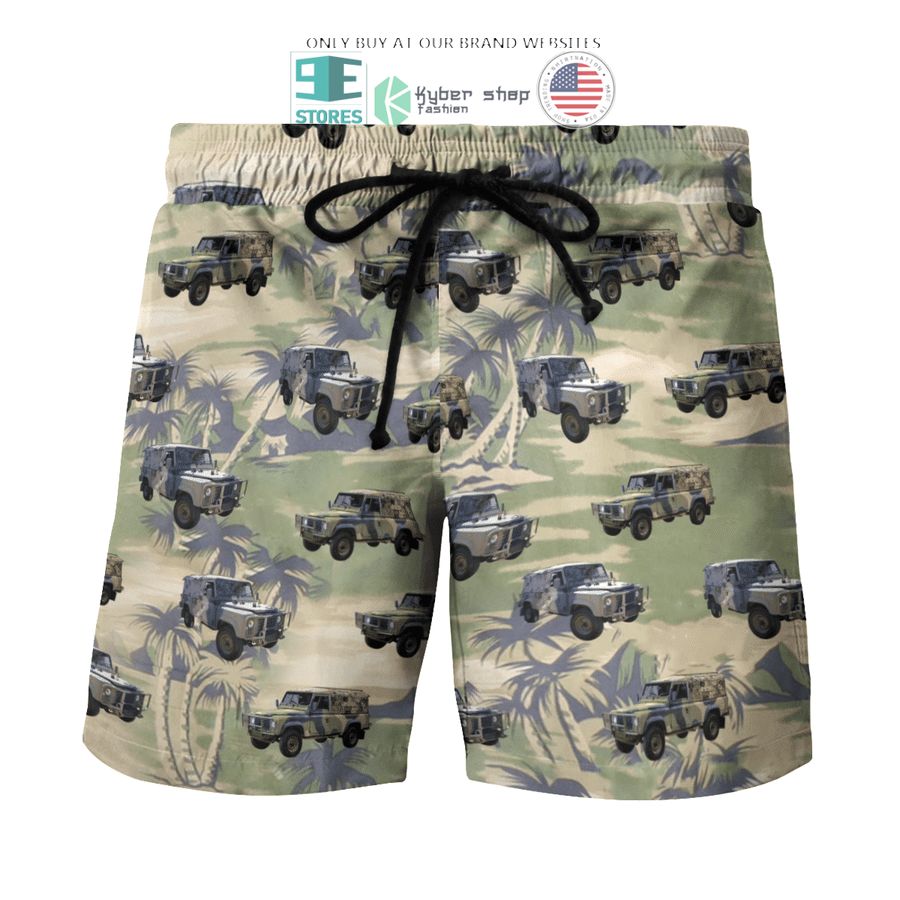 NEW Land Rover Perentie Australian Army Hawaii Shirt, Shorts 8 land rover perentie australian army hawaiian shirt shorts 8 79823