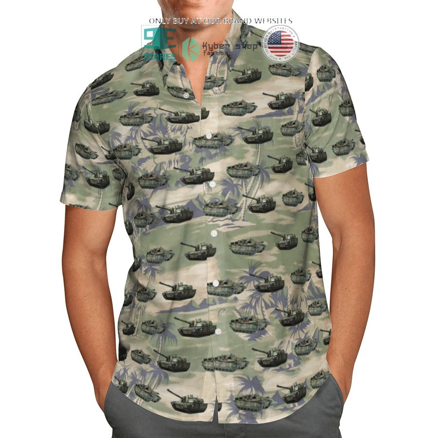 NEW Leclerc French Army green Hawaii Shirt, Shorts 4 leclerc french army green hawaiian shirt shorts 4 42722