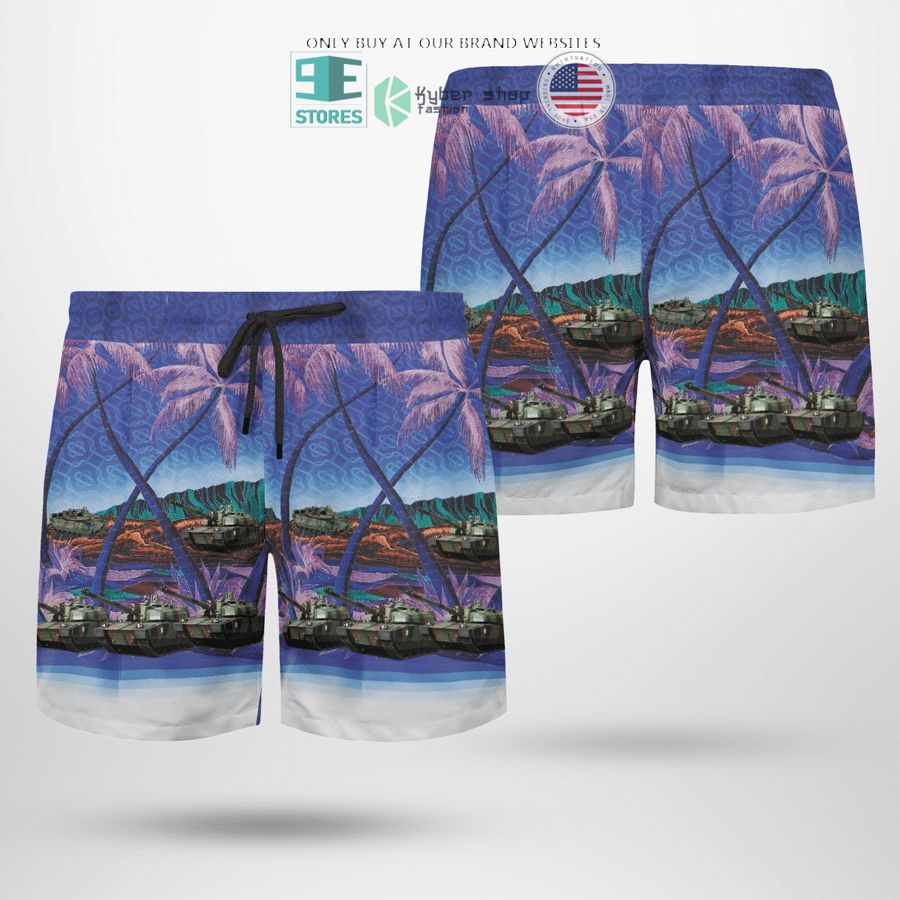 NEW Leclerc French Army purple Hawaii Shirt, Shorts 9 leclerc french army purple hawaiian shirt shorts 9 4209