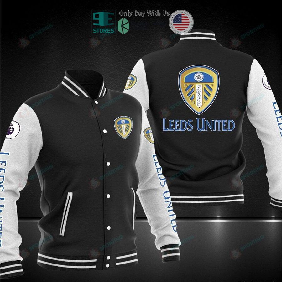 leeds united baseball jacket 1 81700