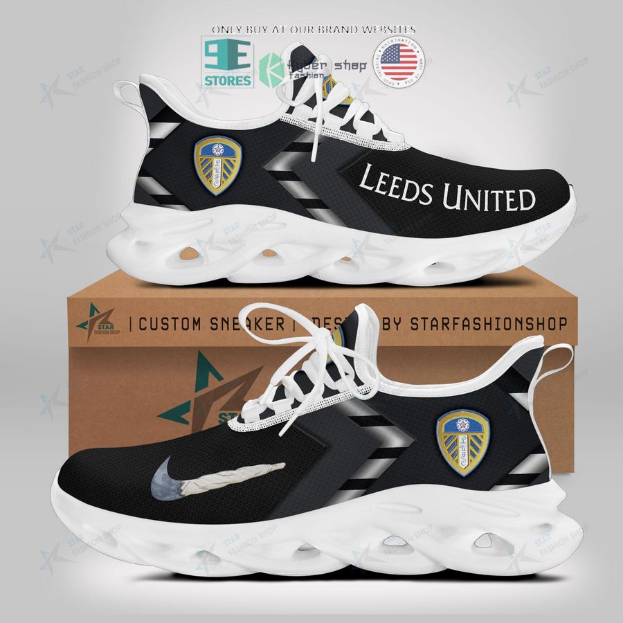 NEW Nike Leeds United F.C Max Soul Snaeker 4 leeds united f c nike max soul shoes 4 96036