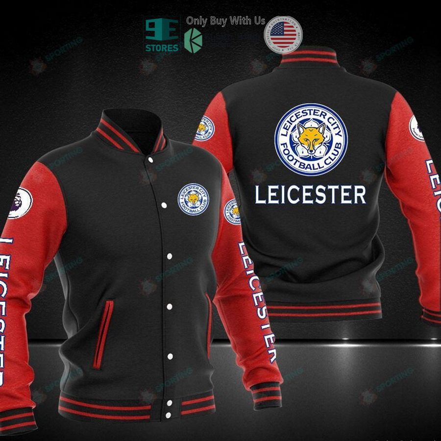 NEW Leicester City Varsity Jacket 4 leicester city baseball jacket 4 28755