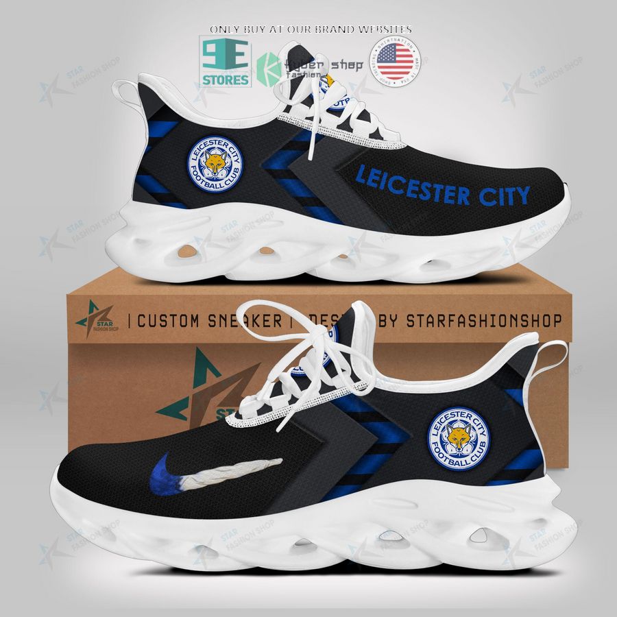 NEW Nike Leicester City F.C Max Soul Snaeker 4 leicester city f c nike max soul shoes 4 93542