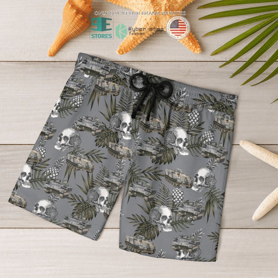 NEW M113 Australian Army Skull Hawaii Shirt, Shorts 14 m113 australian army skull hawaiian shirt shorts 14 54111