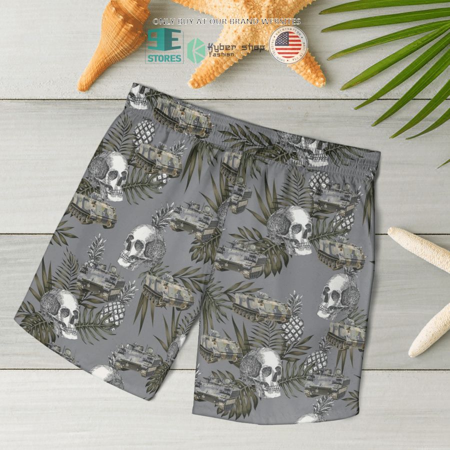 NEW M113 Australian Army Skull Hawaii Shirt, Shorts 16 m113 australian army skull hawaiian shirt shorts 16 87897