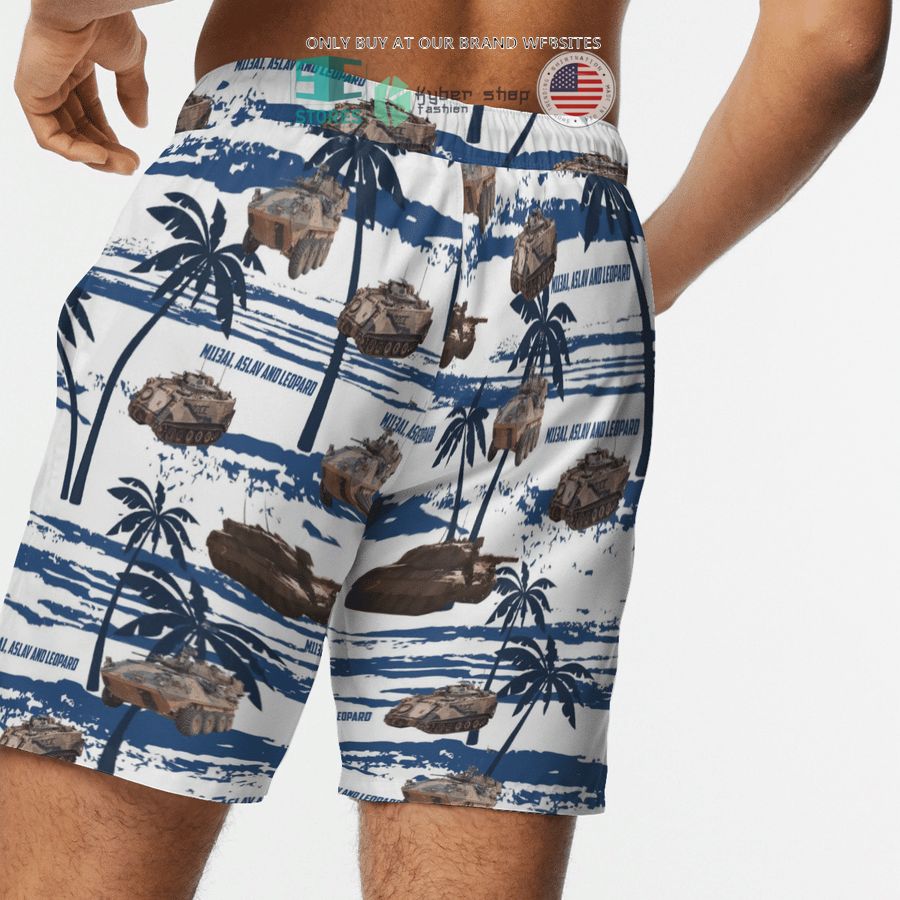 NEW M113A1 ASLAV and Leopard Australian Army white Hawaii Shirt, Shorts 12 m113a1 aslav and leopard australian army white hawaiian shirt shorts 12 11432