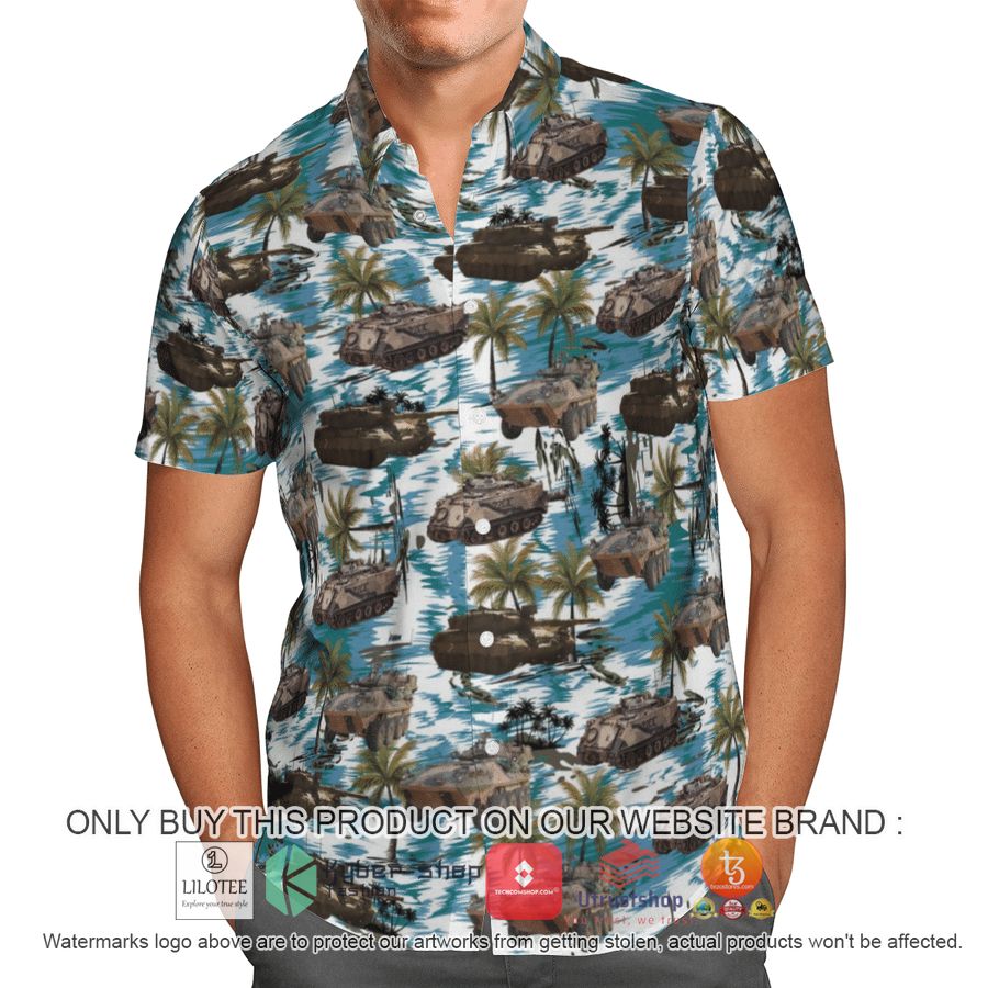 HOT M113A1, ASLAV and Leopard Hawaiian Shirt, Shorts 3 m113a1 aslav and leopard hawaiian shirt beach shorts 3 98375