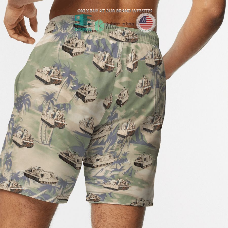 NEW M88A2 Hercules Australian Army green Hawaii Shirt, Shorts 12 m88a2 hercules australian army green hawaiian shirt shorts 12 48776