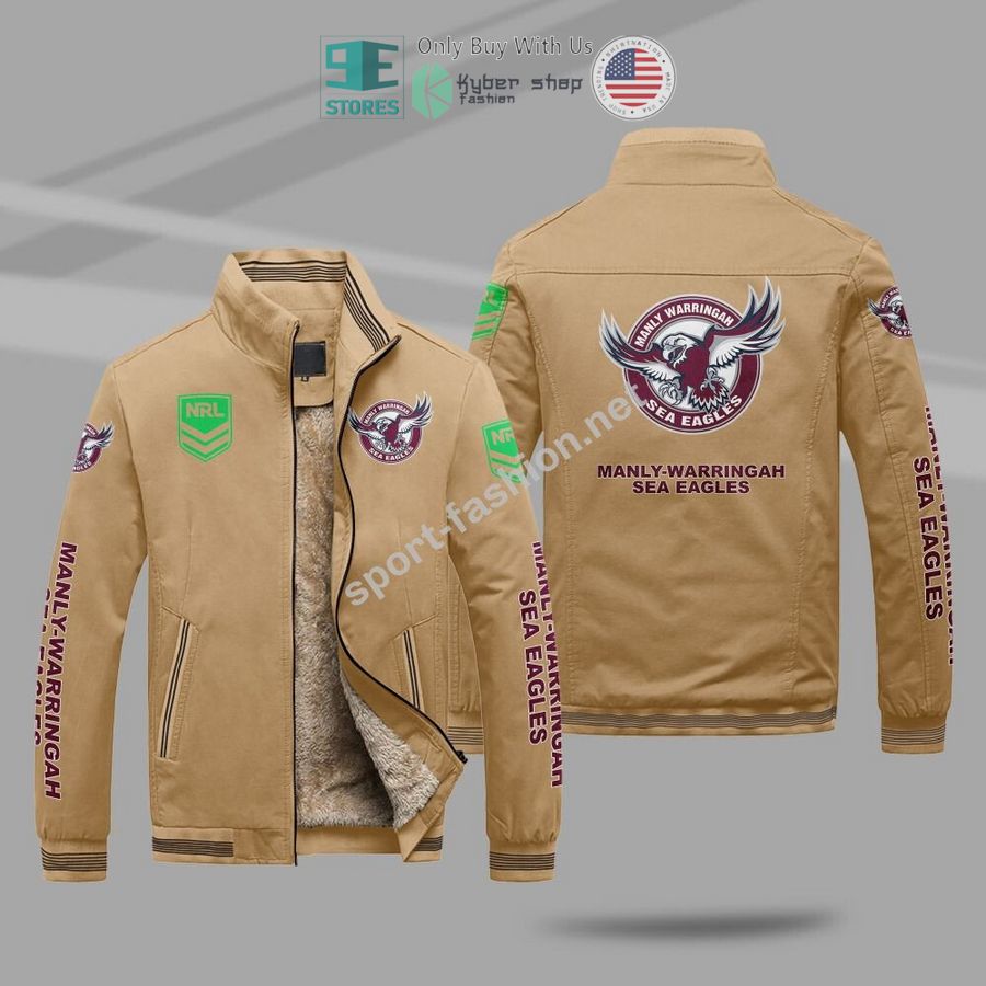 NEW Manly Warringah Sea Eagles Winter Plush Mountainskin Jacket 4 manly warringah sea eagles mountainskin jacket 4 3869