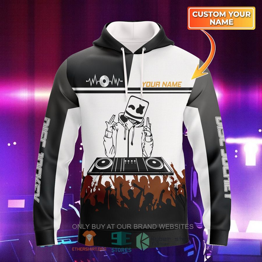 marshmello dj custom name 3d hoodie 1 66217