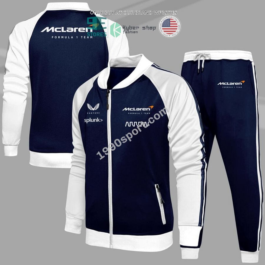 NEW Mclaren Racing F1 Team Long Pants, Tracksuit Jacket 13 mclaren racing f1 team tracksuit jacket long pants 13 75264