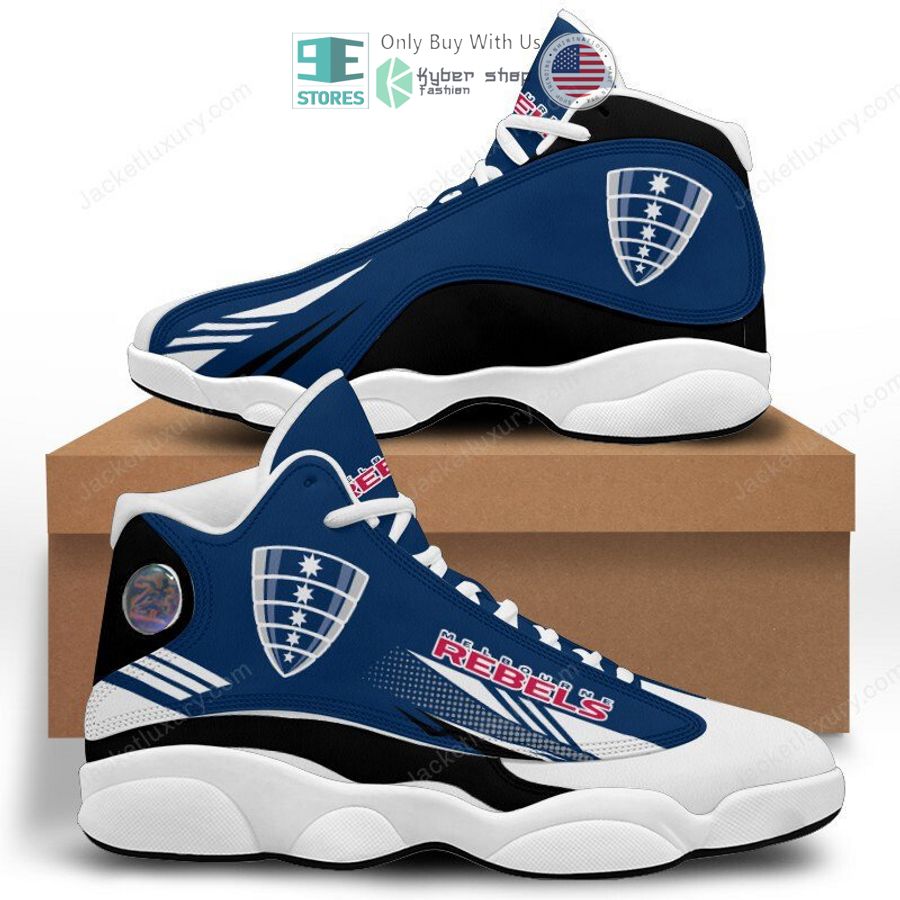 NEW Melbourne Rebels logo Air Jordan 13 Sneaker 3 melbourne rebels logo air jordan 13 shoes 3 57689