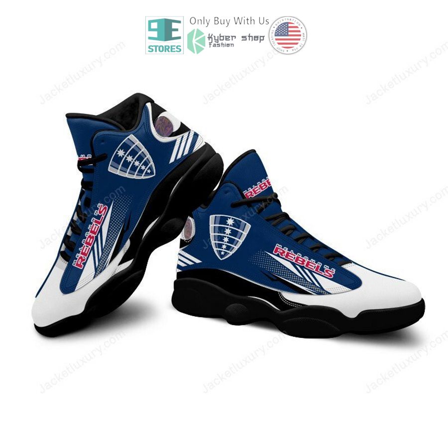 NEW Melbourne Rebels logo Air Jordan 13 Sneaker 8 melbourne rebels logo air jordan 13 shoes 8 84048