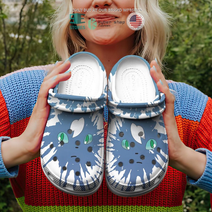 NEW Meowstic Tie Dye Face Crocband Clog 4 meowstic tie dye face crocs crocband shoes 4 67645