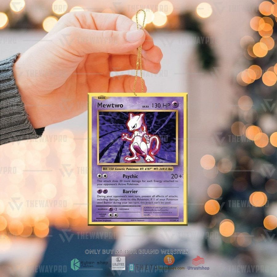 mewtwo evolutions christmas ornament 1 52893