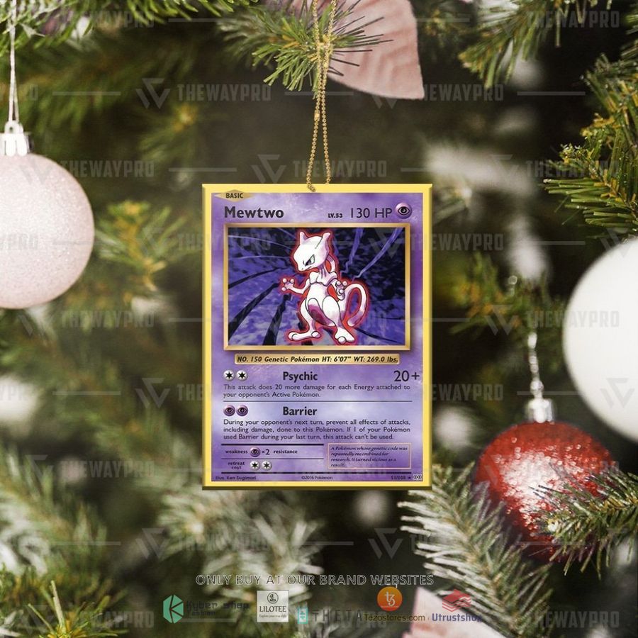 mewtwo evolutions christmas ornament 2 63034
