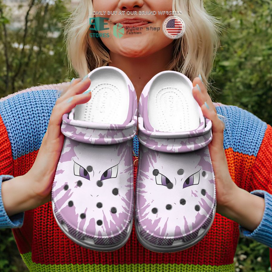 NEW Mewtwo Tie Dye Face Crocband Clog 3 mewtwo tie dye face crocs crocband shoes 3 98995