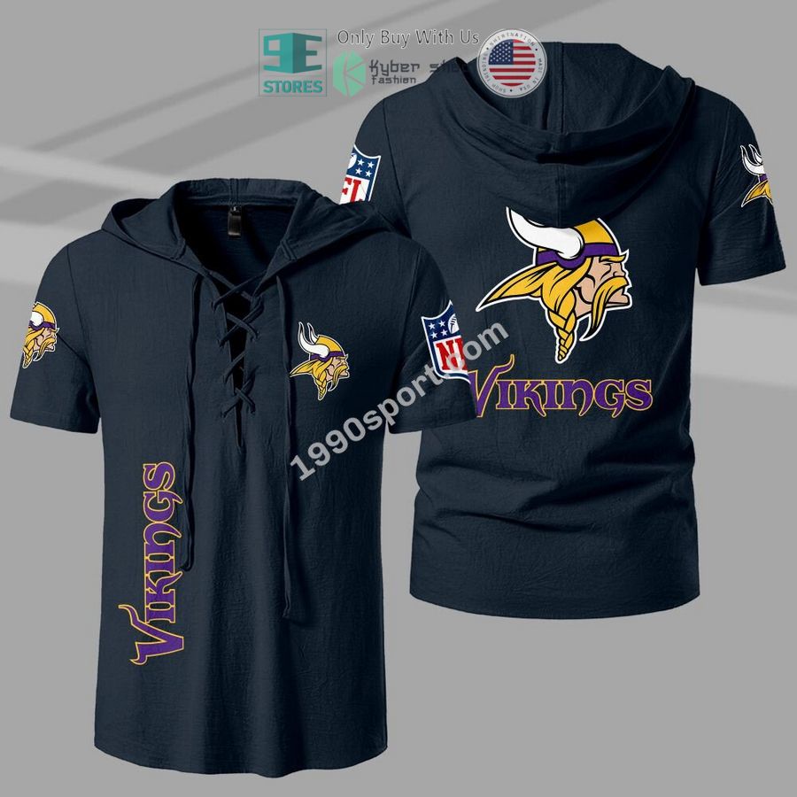 NEW Minnesota Vikings NFL Men Drawstring Shirt 4 minnesota vikings nfl drawstring shirt 4 81092
