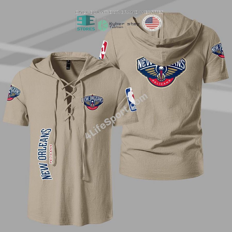 NEW New Orleans Pelicans Men Drawstring Shirt 3 new orleans pelicans drawstring shirt 3 44471
