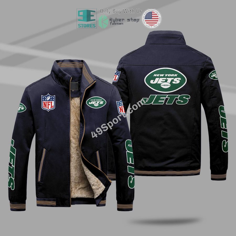 NEW New York Jets Winter Plush Mountainskin Jacket 3 new york jets mountainskin jacket 3 74589