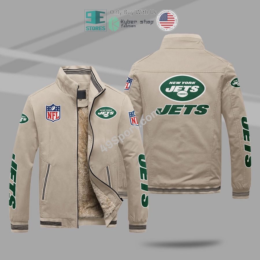 NEW New York Jets Winter Plush Mountainskin Jacket 5 new york jets mountainskin jacket 5 44418