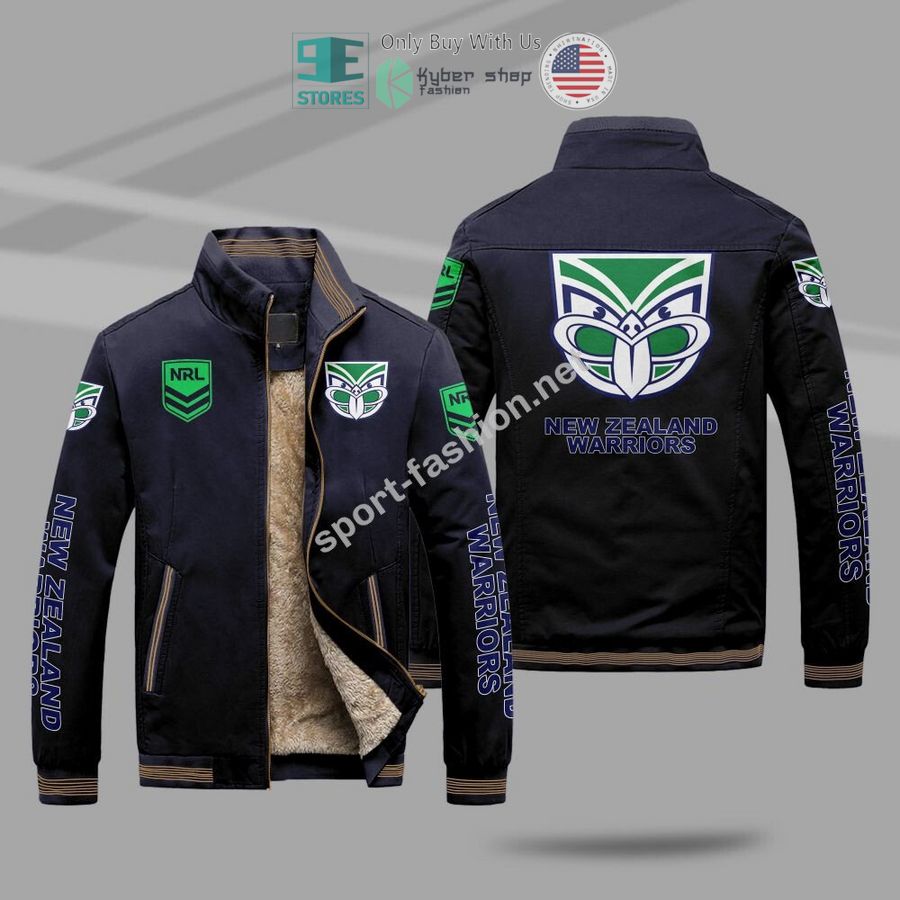NEW New Zealand Warriors Winter Plush Mountainskin Jacket 3 new zealand warriors mountainskin jacket 3 95207