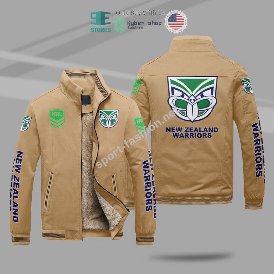 NEW New Zealand Warriors Winter Plush Mountainskin Jacket 4 new zealand warriors mountainskin jacket 4 90992