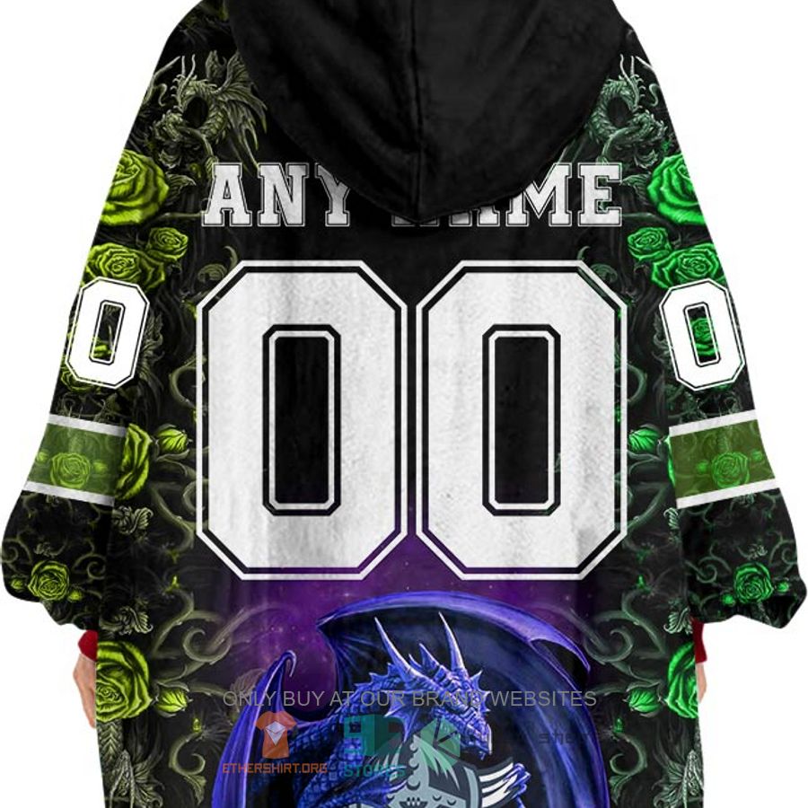HOT NRL Canberra Raiders Rose Dragon Personalized Sherpa Hoodie Blanket 3 nrl canberra raiders rose dragon personalized fleece hoodie blanket 3 98331