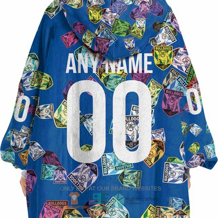 HOT NRL Canterbury Bankstown Bulldogs Personalized Sherpa Hoodie Blanket 3 nrl canterbury bankstown bulldogs personalized fleece hoodie blanket 3 6957