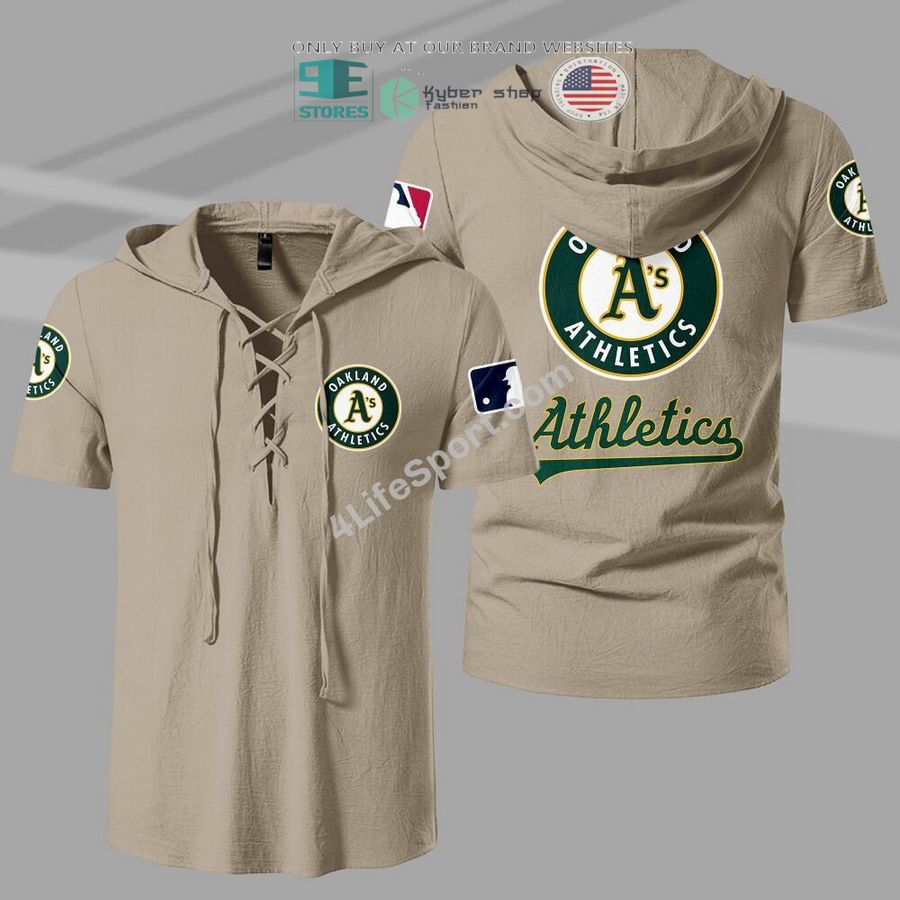 NEW Oakland Athletics Men Drawstring Shirt 3 oakland athletics drawstring shirt 3 81624