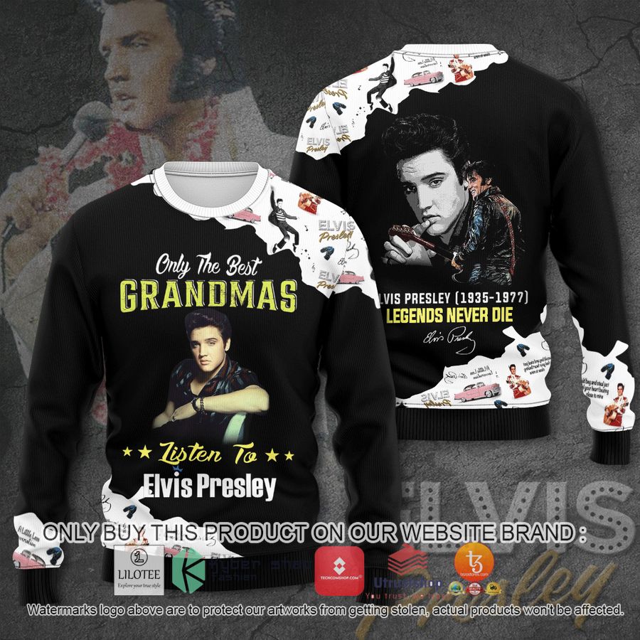 HOT Only the best Grandmas listen to Elvis Presley 3D Shirt, hoodie 3 only the best grandmas listen to elvis presley 3d shirt hoodie 3 90406