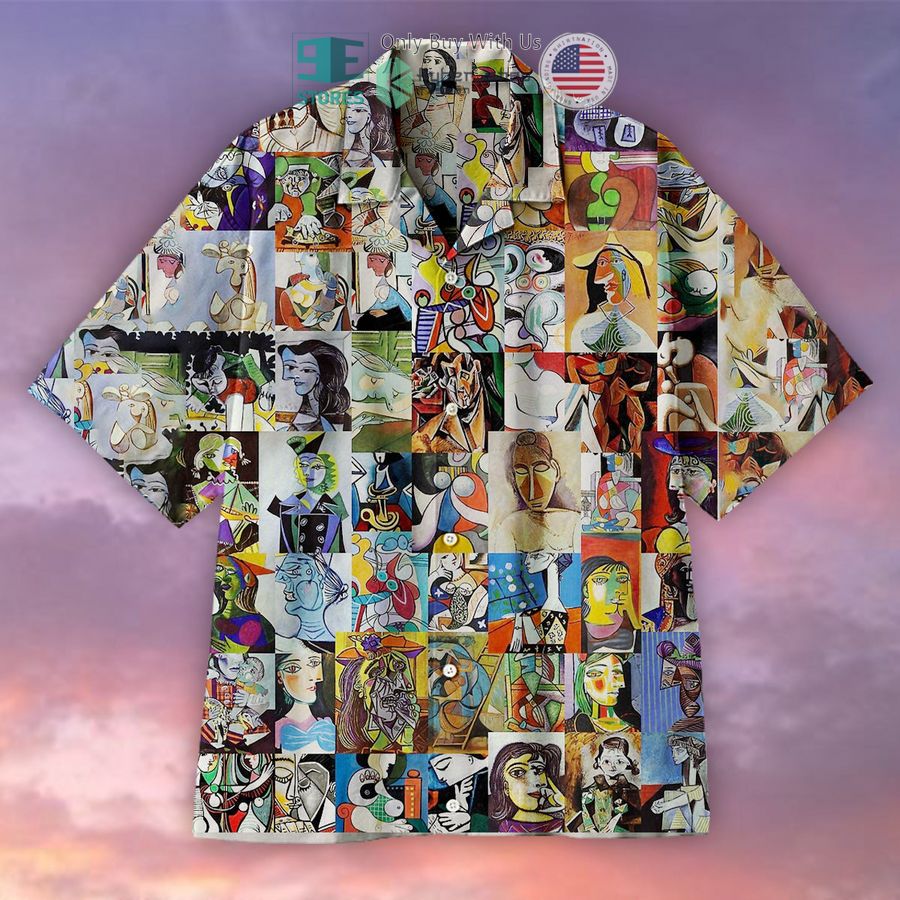 pablo picasso poster hawaiian shirt 1 99131