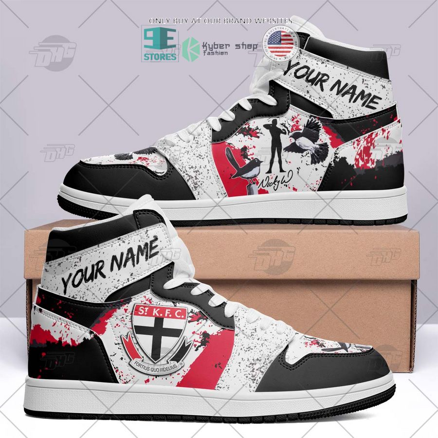 personalized afl st kilda indigenous air jordan high top shoes 2 73228
