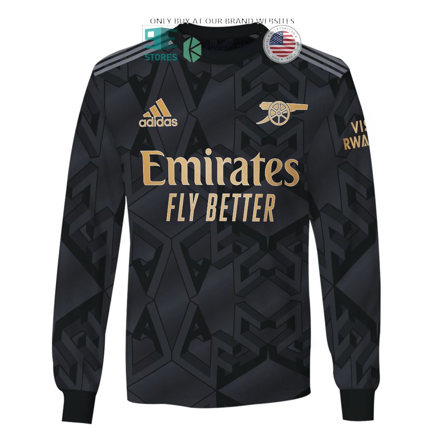 NEW Personalized Arsenal Emirates Fly Better black Hoodie, Shirt 5 personalized arsenal emirates fly better black 3d shirt hoodie 5 92925