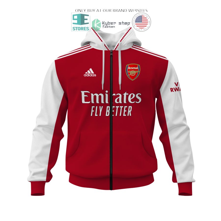 NEW Personalized Arsenal Emirates Fly Better red white Hoodie, Shirt 3 personalized arsenal emirates fly better red white 3d shirt hoodie 3 14340