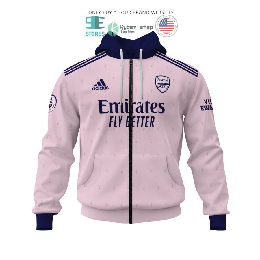 NEW Personalized Arsenal Emirates Fly Better Visit Rwanda pink Hoodie, Shirt 3 personalized arsenal emirates fly better visit rwanda pink 3d shirt hoodie 3 17024