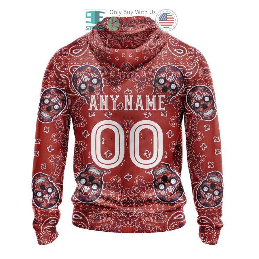 NEW Personalized Atletico San Luis Sugar Skull Dia De Muertos 3D Hoodie, Shirt 3 personalized atletico san luis sugar skull dia de muertos 3d shirt hoodie 3 55125