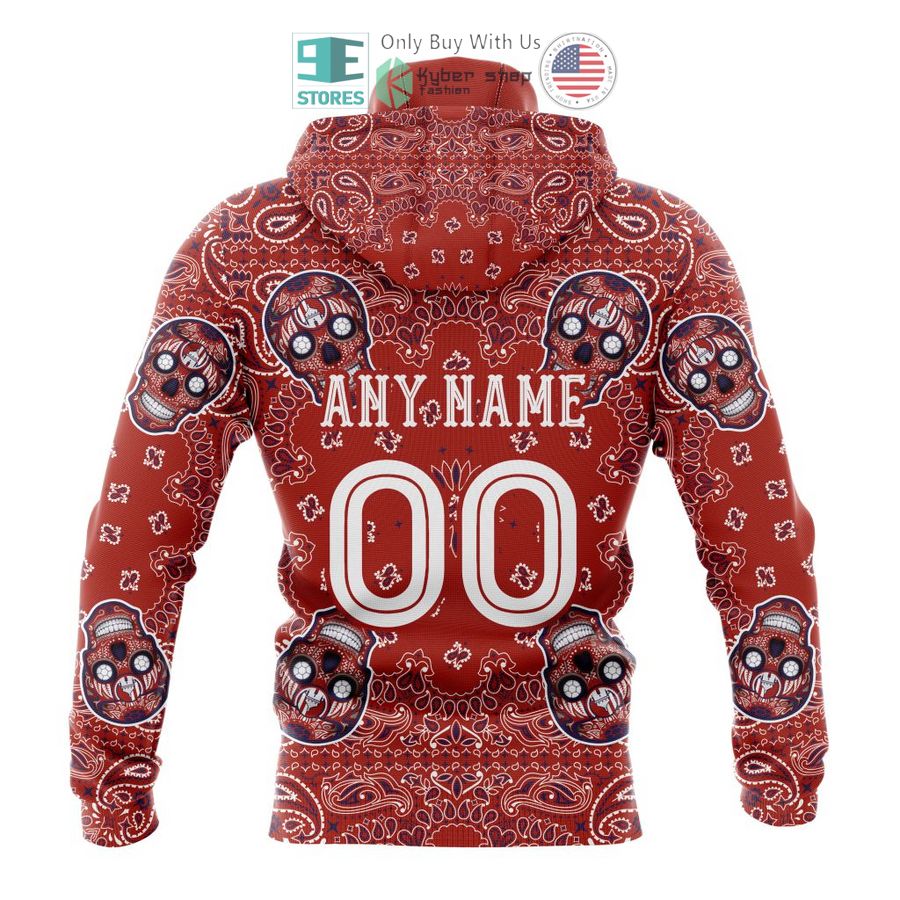 NEW Personalized Atletico San Luis Sugar Skull Dia De Muertos 3D Hoodie, Shirt 5 personalized atletico san luis sugar skull dia de muertos 3d shirt hoodie 5 63789