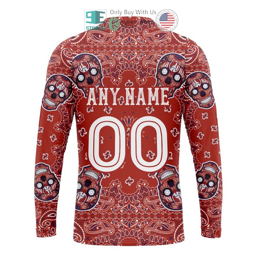 NEW Personalized Atletico San Luis Sugar Skull Dia De Muertos 3D Hoodie, Shirt 7 personalized atletico san luis sugar skull dia de muertos 3d shirt hoodie 7 64691