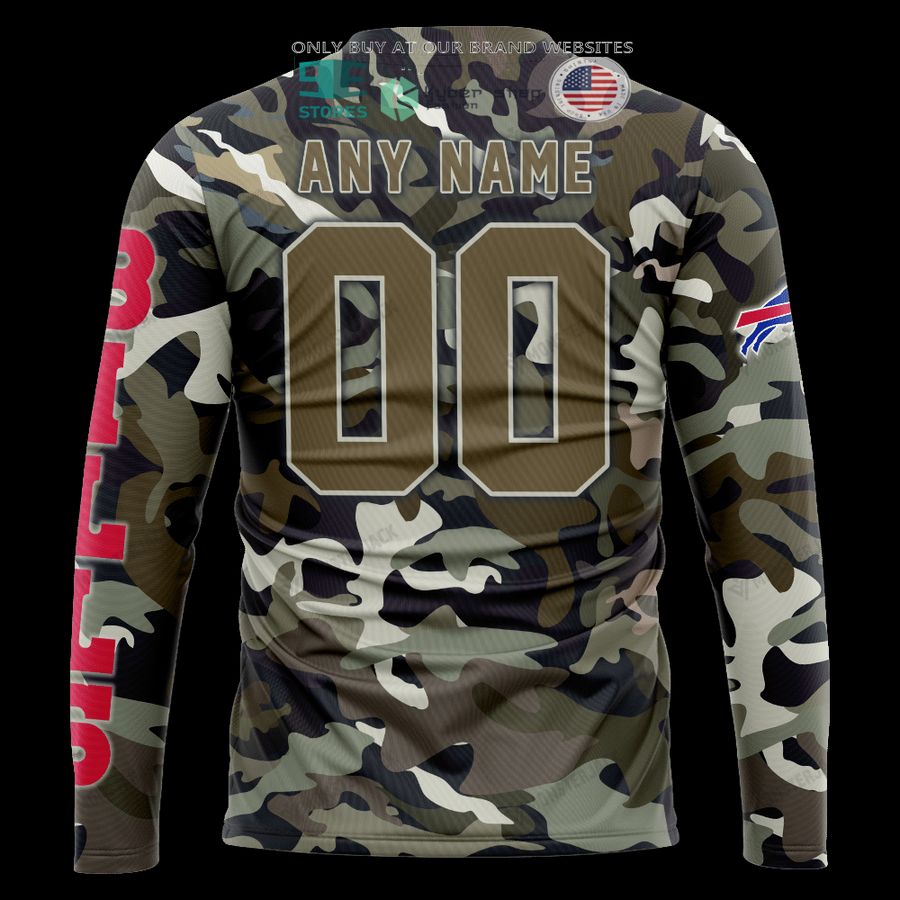 NEW Buffalo Bills Skull Camo Custom Name Hoodie, Shirt 8 personalized buffalo bills skull camo 3d shirt hoodie 8 52606