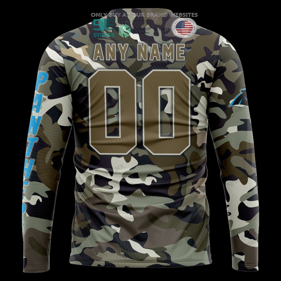 NEW Carolina Panthers Skull Camo Custom Name Hoodie, Shirt 8 personalized carolina panthers skull camo 3d shirt hoodie 8 68784