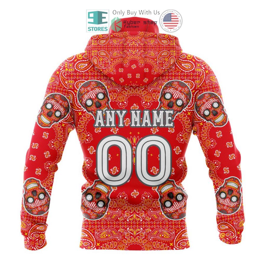 NEW Personalized Club Necaxa Sugar Skull Dia De Muertos 3D Hoodie, Shirt 5 personalized club necaxa sugar skull dia de muertos 3d shirt hoodie 5 74483