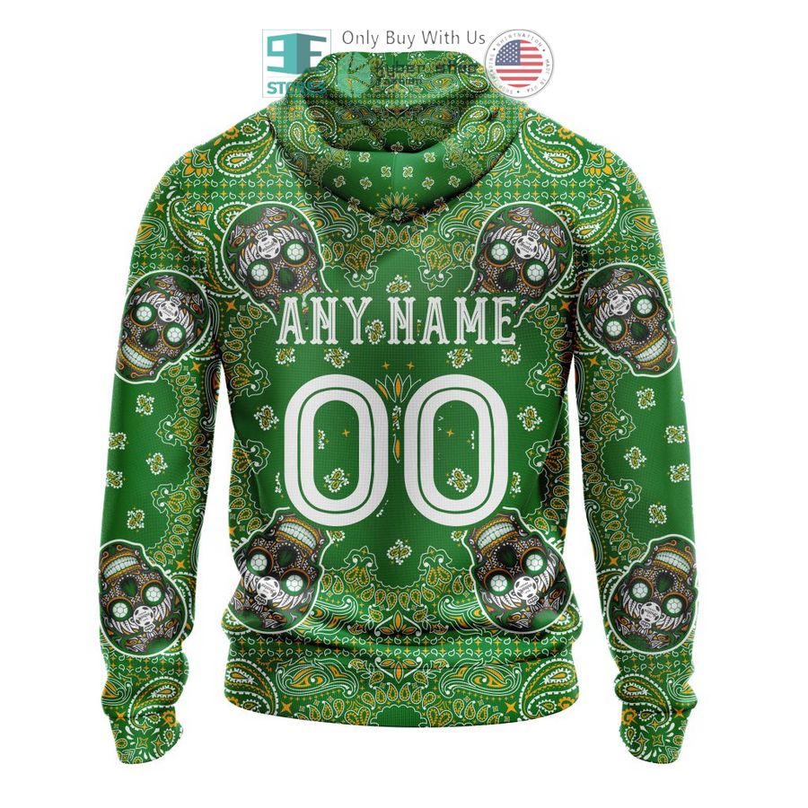 NEW Personalized Club Santos Laguna Sugar Skull Dia De Muertos 3D Hoodie, Shirt 3 personalized club santos laguna sugar skull dia de muertos 3d shirt hoodie 3 61634