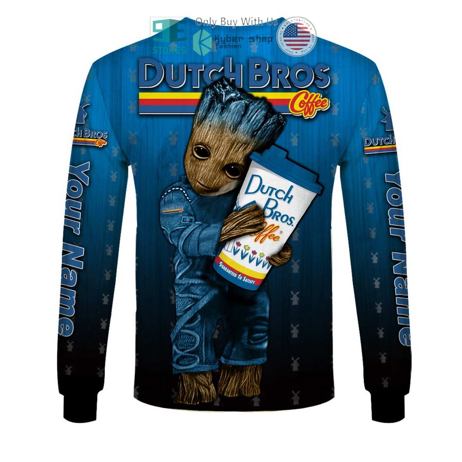 NEW Personalized Dutch Bros Groot 3D Hoodie, Shirt 9 personalized dutch bros groot 3d shirt hoodie 9 77289