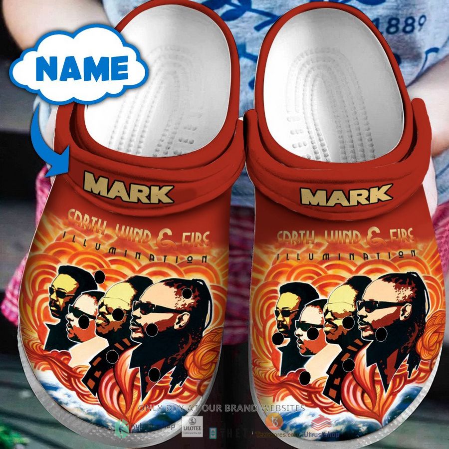 personalized earth wind fire illumination crocband clog 1 42954