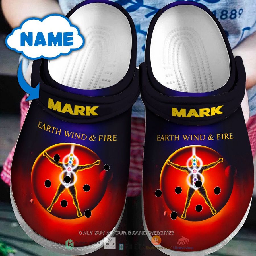 personalized earth wind fire powerlight crocband clog 1 71595